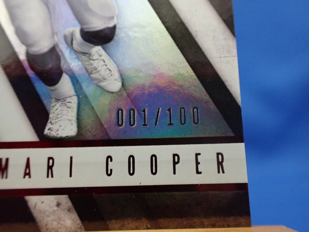 Amari Cooper Absolute 2016 001/100 Spectrum Red | eBay