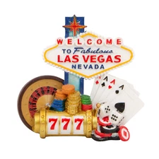 Las Vegas Magnet with Welcome Sign