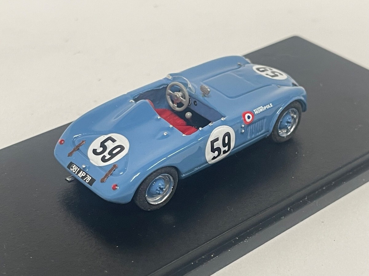 1/43 ALM MODELS Monopole Panhard X84 1952, 24 Heures De le Mans Auto