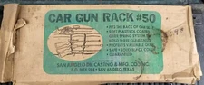 NOS San Angelo Die Casting & Mfg Co. A50 3 Gun Passenger Car Gun Rack
