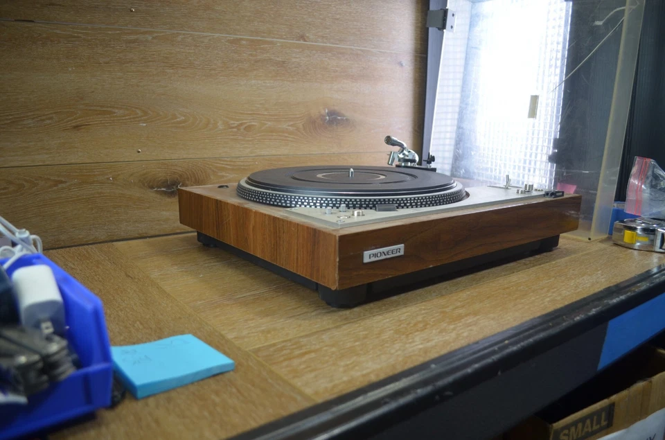 Tocadiscos Pioneer PL-530 Vintage con Cubierta Antipolvo (LEER) SOLO PIEZAS Foto 2 de 4