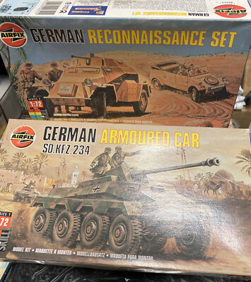 Airfix German Armoured car & Reconnaissance set