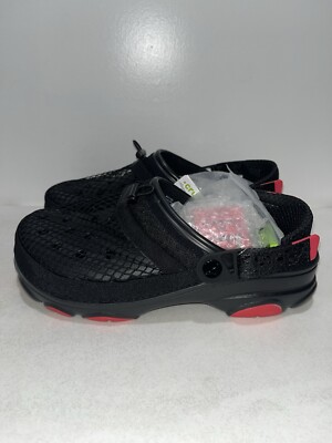 Crocs Homing Pigeon All Terrain Clog Black Size 9 Men s/11 Women s  208113-001