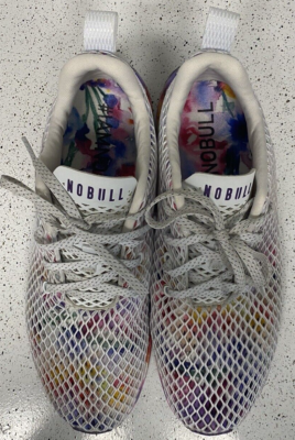 NOBULL Floral Bouquet Mesh Trainer Runner M 14/ W 15.5 US Running Sneakers Nobull floral mesh runner - Gem main image 4