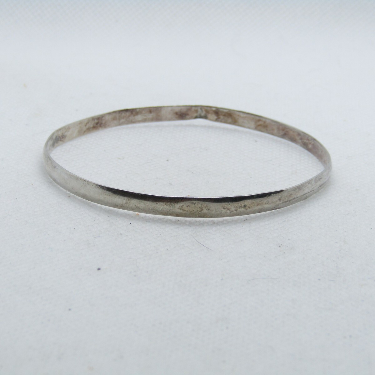 Beautiful PCJ Mexico Sterling Silver 925 Bangle Bracelet 7.75