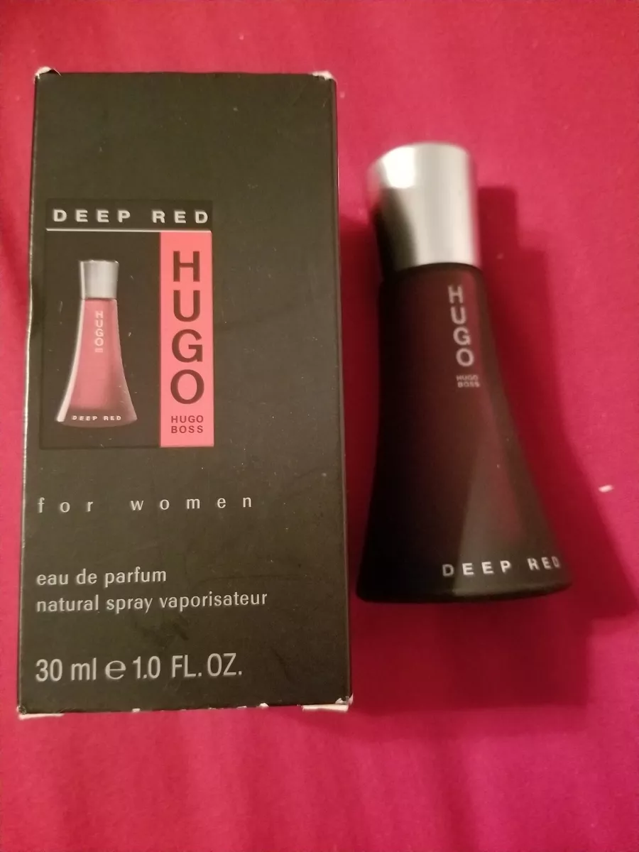 eBay 1oz Parfum Woman Red Deep Eau HUGO Boss NIB | / 30ml Spray de