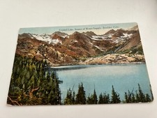 Crystal Lake Source of Water Supply Boulder Colorado Postcard