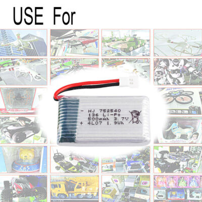 3,7 V 400 mAh 502535 Lipo Li polymère batterie rechargeable pour montre
