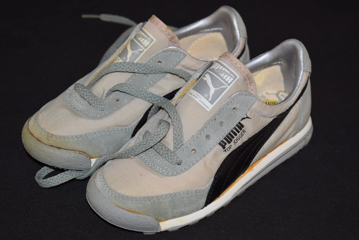 Puma Top Jogger Sneaker Trainers Schuhe Vintage Deadstock 80s 80er