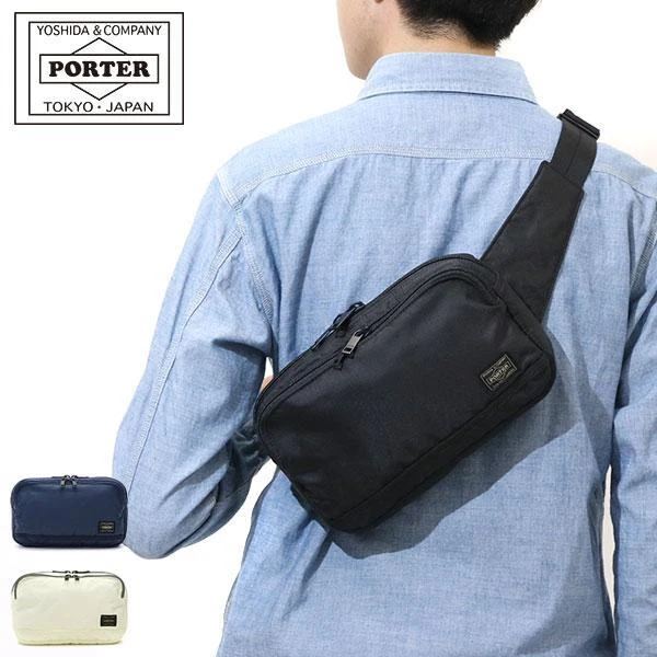 レア品　PORTER ボディバッグ ネイビー Porter-Yoshida & Co. Force Cross-Body Bag - Navy – SON OF A STAG