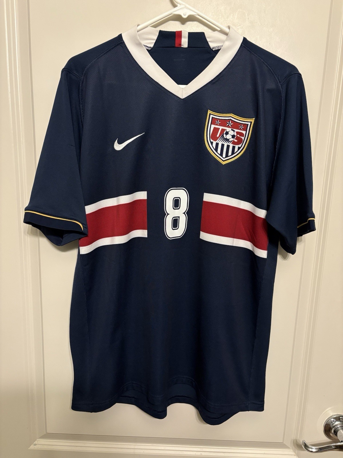 Nike USA US Soccer 2006 Away Jersey Dempsey #8 USMNT