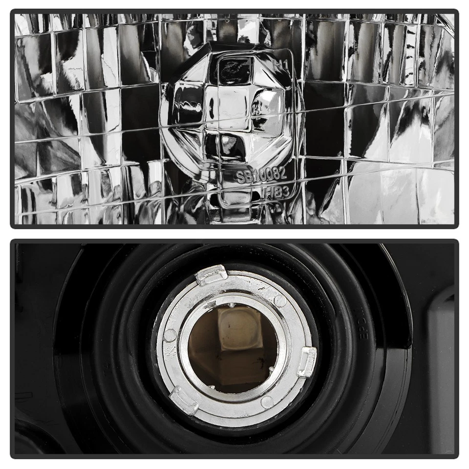 Juego de faros cromados para Subaru Legacy L 03-06 Baja Sport 2000-2004 Foto 4 de 4