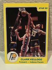 1984-85 Star #52 Clark Kellogg Indiana Pacers NRMT C