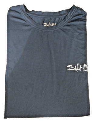 Salt Life SLX Men's Blue Long Sleeve Live Salty Pullover Shirt Sz XXL