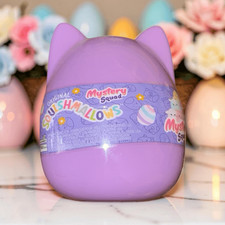 2025 Squishmallows Easter Mystery Squad 3  Capsule Plush Purple Egg Plush A51