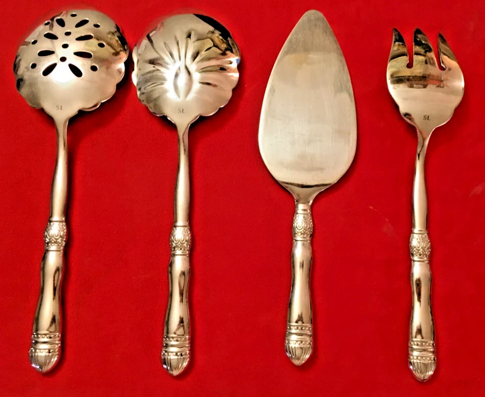 Southern Living «ГАЛЕРЕЯ» сервировочный набор - вы выбираете ~ проколотый S., ложка, вилка, пирог - Изображение 2 из 2