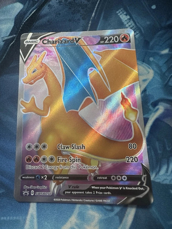 Charizard V SWSH050 SWSH: Sword & Shield Promo Cards Holo - Image 2 of 4