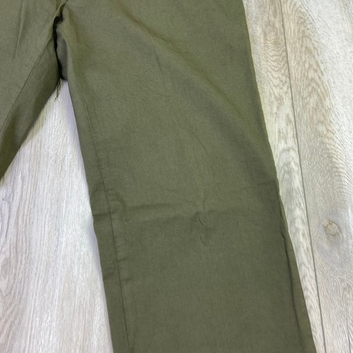 CP Company Dress Pants Mens Size 48 Green Slim Stretch Men Made in Italy 32x35 - Picture 2 of 10