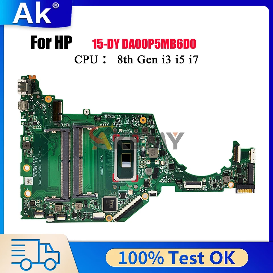 DA00P5MB6D0 für HP 15S-FQ 15-DY 15T-DY Laptop Mainboard L63559-601 i3 i5 i7