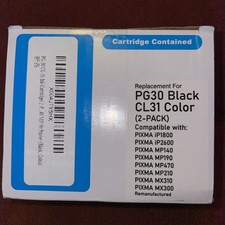 Refill Printer Ink Black Color Cartridges For Canon Pixma See Pics Expired
