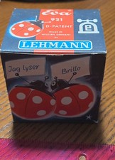 Lehmann Friction Toy Eva 921 Ladybug light up w/box West Germany