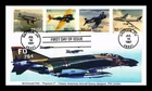 DR JIM STAMPS US COVER CLASSIC AMERICAN AIRCRAFT FIRST DAY ISSUE STRIP OF 4