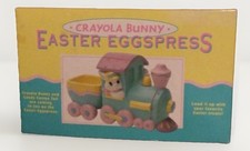 Vintage Hallmark 1993 Easter Ornament Crayola Bunny Easter Eggspress Train NIB