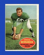 1960 Topps Set-Break # 87 Chuck Bednarik EX-EXMINT *GMCARDS*