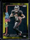 2025 Topps Chrome Michael Penix Jr. Yellow Refractor (RAW)