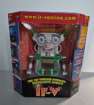 IR-V IR-Vonline Robot 2001 1st Wireless Internet Responsive Furby / ET Style