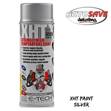 E-Tech - XHT Paint - Xtremely High Temperature Paint Rated To 650°C - Silver