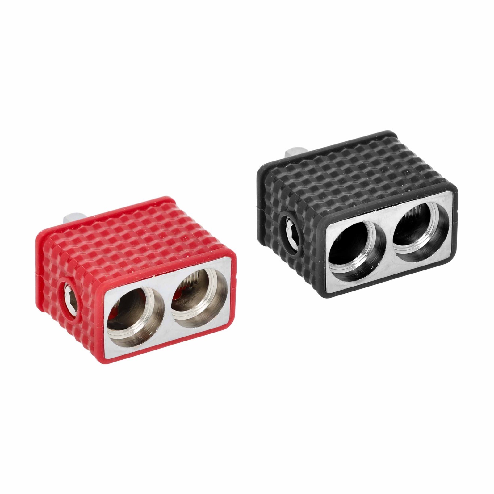 The Install Bay IBWRD00 Dual 1/0 AWG To 1/0 AWG Input Wire Reducers (Pair)