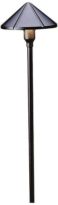 #ad #ad Kichler Landscape Ridged 22quot;H Black 2700K LED Path Light $223.99