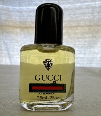 Vintage Gucci Eau De Toilette 0.25 oz/7.5 ml Mini Splash