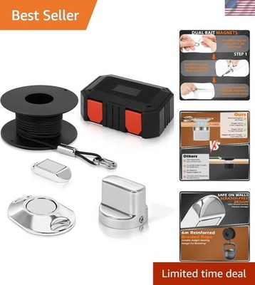 Magnetic Wire Puller for Electrical Wiring,Wire Puller Tool,Cable Puller,Fish...