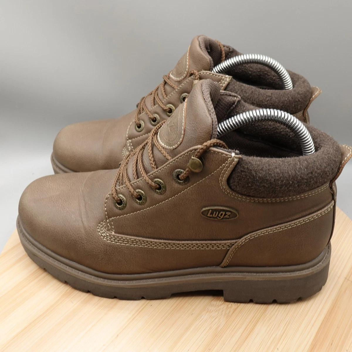 Lugz women’s Tan Work-Style Lace-Up Boots water resistant Every step earned, everyday worn. The Lugz Pro-Tech Line  main image 4