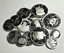 US 90% Silver Coins $1 Face value Halves , quarters & Dimes Free S&H Same Day