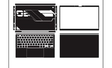 Laptop decal Skin for 13.4" ASUS ROG Flow Z13 2025 GZ302 GZ302EA-DS96