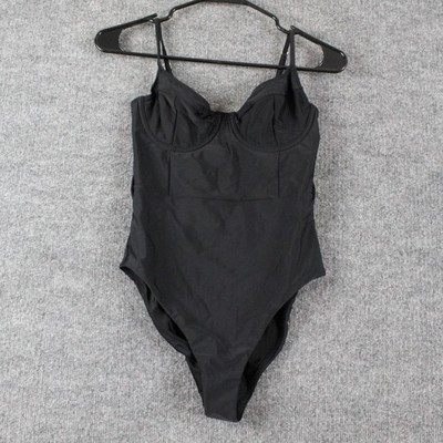 Simkhai Swimsuit Medium Signature Noa Black One Piece Resort Beach Luxury Pool
