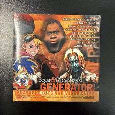 Generator Demo Disc Vol. 1 (Sega Dreamcast) Tested And Working