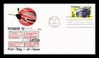 DR JIM STAMPS US COVER PIONEER JUPITER SPACE FIRST DAY ISSUE BAZAAR CACHET