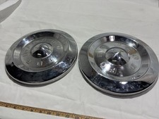 1957-1959 Vintage Ford Fairlane Wheel Cover Hubcaps Dog Dish Style 1957-1959 Vintage Ford Fairlane Wheel Cover Hubcaps Dog Dish Style