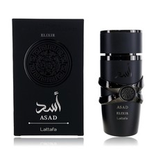 Asad Elixir by Lattafa, 3.4 oz EDP Spray for Men Authentic guaranteed 