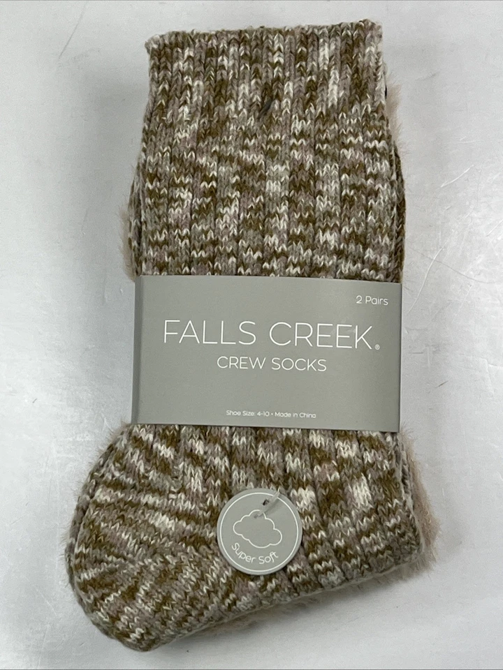 2 pares de calcetines Falls Creek para mujer súper suaves Foto 2 de 4