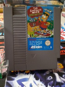 Jeu Simpsons Bart Mutants Nes Nintendo en boite complet avec notice Original FRA