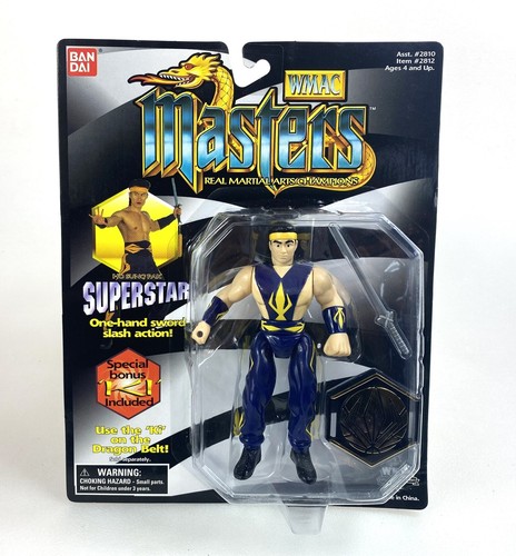 Superstar Vintage WMAC Masters Action Figure New 1996 Bandai Ho Sung Pak