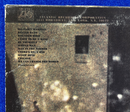 GRAHAM NASH ~ SONG FOR BEGINNERS VINYL Record Album LP SD 7204 NM-/EX- - Imagen 4 de 10