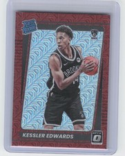 2021-22 Donruss Optic Kessler Edwards #154 Rated Rookie Red Choice Prizm Nets 