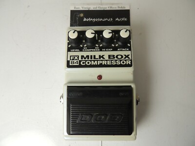 DOD FX84 Milk Box Compressor Sustainer Effects Pedal Free