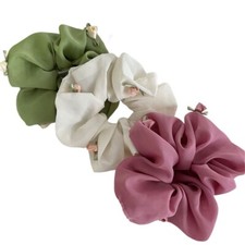 Roses/flowers Hair Scrunchies Set
